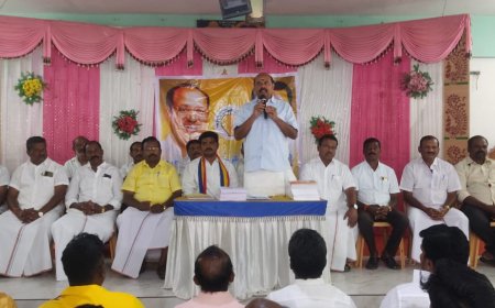 பாட்டாளி மக்கள் கட்சியின் மாவட்ட செயற்குழு கூட்டம்