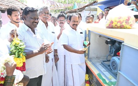 சேலத்தில்  குடிநீர் தட்டுப்பாட்டை தீர்க்க ரூபாய் 5 லட்சம் மதிப்பில் சின்டெக்ஸ் டேங்க் திறப்பு