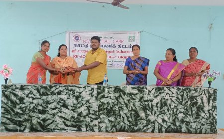 நாட்டு நலப்பணித் திட்ட சிறப்பு முகாமின்   மூன்றாம் நாள்  -  நிகழ்வு 