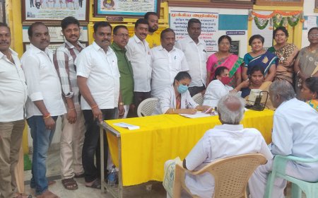 மாபெரும் இலவச செவித்திறன் பரிசோதனை முகாம்