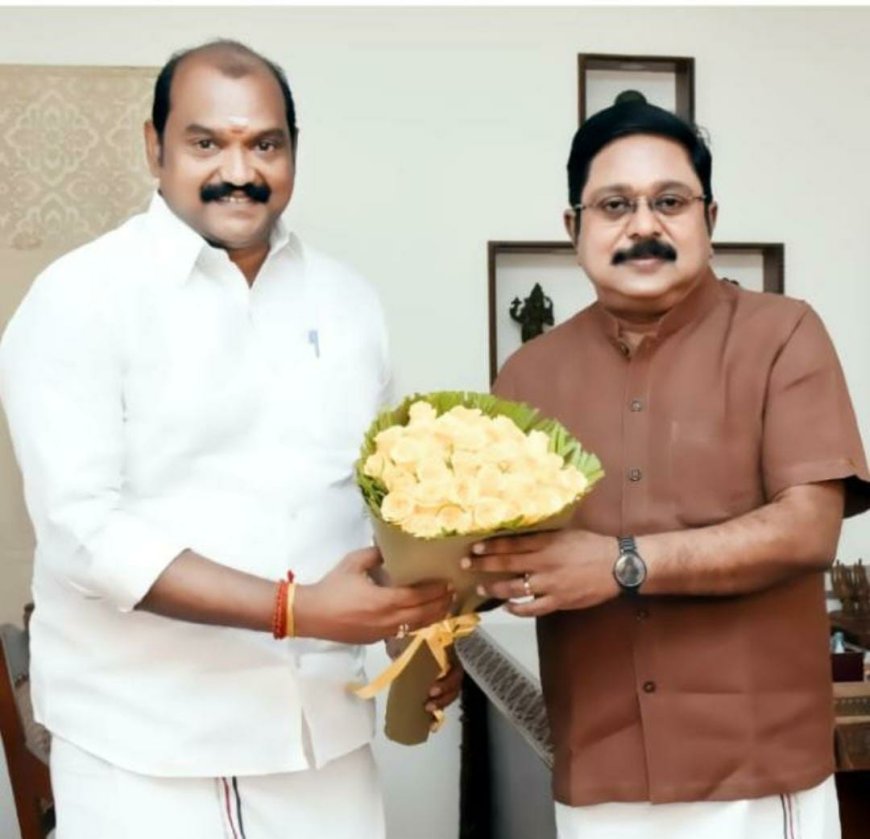 கட்சி ரீதியாக இடம் ஒதுக்க மேயருக்கு அமமுக மாவட்ட செயலாளர் கடிதம்