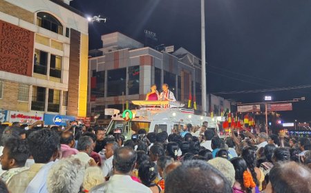 அதிமுக வேட்பாளர் கருப்பையாவை ஆதரித்து நடிகை விந்தியா தீவிர பிரச்சாரம்