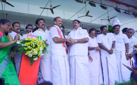 திமுக அரசு தமிழகத்தை சீரழித்து விட்டது . பாராளுமன்ற வேட்பாளர் கருப்பையாவை