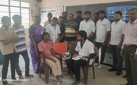 பன்முகக் கலைஞர்கள் சங்கம்  கூட்டத்தை முன்னிட்டு  கண் சிகிச்சை முகாம்