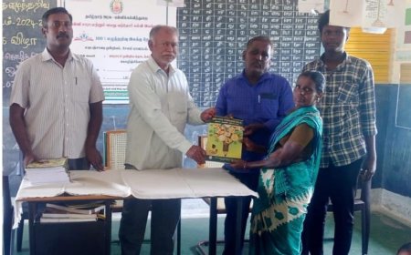 66 புதிய பாரத எழுத்தறிவு திட்டம் மையங்கள் துவக்கப்பட்டது