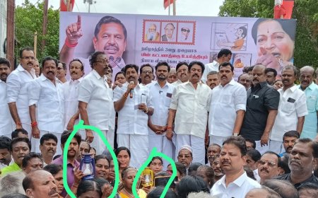 3வது முறையாக மின் கட்டணத்தை உயர்த்திய திமுக அரசை கண்டித்து திருச்சி அதிமுக   மாநகர செயலாளர்  சீனிவாசன் தலைமையில் ஆர்ப்பாட்டம்