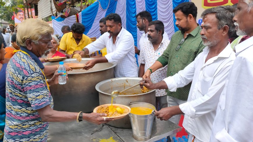 கேப்டன் விஜயகாந்த் முதலாம் ஆண்டு நினைவஞ்சலி