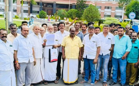 எருமாபாளையம் ஊராட்சி பொதுமக்கள் சார்பாக மாவட்ட ஆட்சியரிடம் கோரிக்கை மனு 