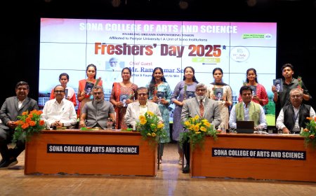 சோனா கலை மற்றும் அறிவியல் கல்லூரி முதலாம் ஆண்டு மாணவர்களுக்கான வரவேற்பு விழா