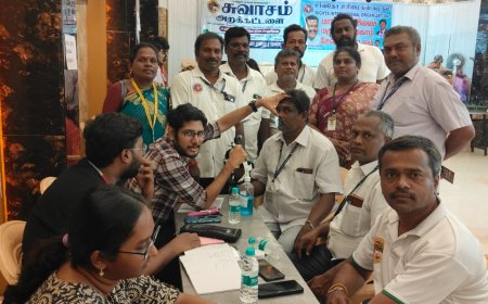 சேலத்தில் பல்வேறு அமைப்புகள் இணைந்து நடத்திய 15-வது மாபெரும் சிறப்பு இலவச மருத்துவ முகாம்