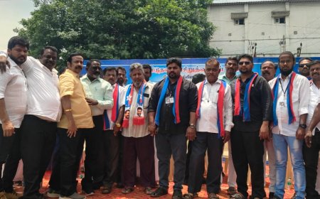 சேலம் விடுதலை சிறுத்தைகள் கட்சியின் சேலம் ஒருங்கிணைந்த மாவட்டம் சார்பில் மாபெரும் பொதுக்கூட்டம்