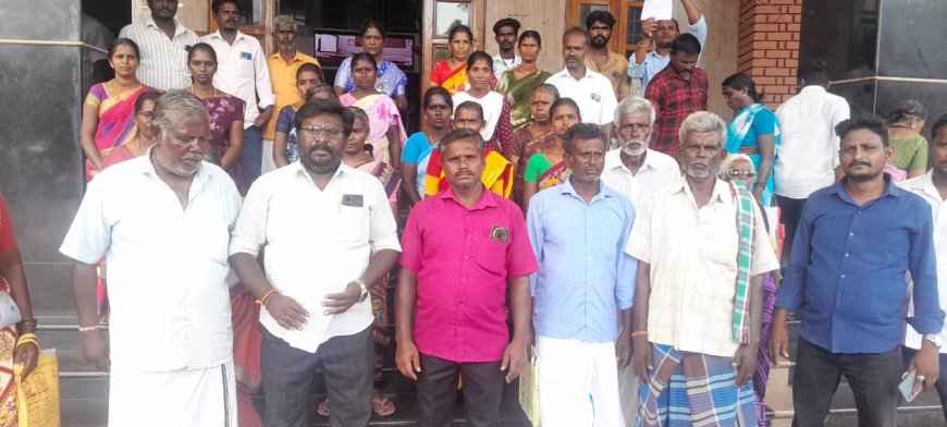 சேலம் நாழிக்கல்பட்டியில் சாதி பெயரை சொல்லி இழிவுபடுத்தி திட்டியவர்கள் மீது நடவடிக்கை எடுக்க கோரி மனு