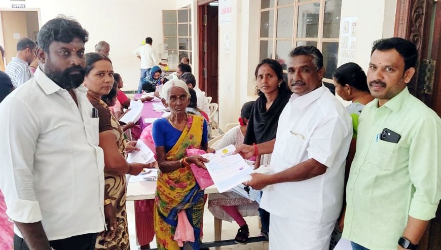 உங்களுடன் ஸ்டாலின் திட்ட முகாம் கொண்டப் நாயக்கன்பட்டியில் நடைபெற்றது