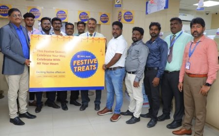 சேலத்தில் எச்டிஎப்சி வங்கியின் விழாக்கால சலுகை துவக்கம்( பெஸ்டிவ் ட்ரீட்ஸ்)