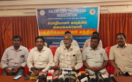 தமிழகத்தில் கட்டிட பொறியாளர்கள் கவுன்சில் உடனடியாக நிறைவேற்ற வேண்டும் பொறியாளர்கள் கோரிக்கை