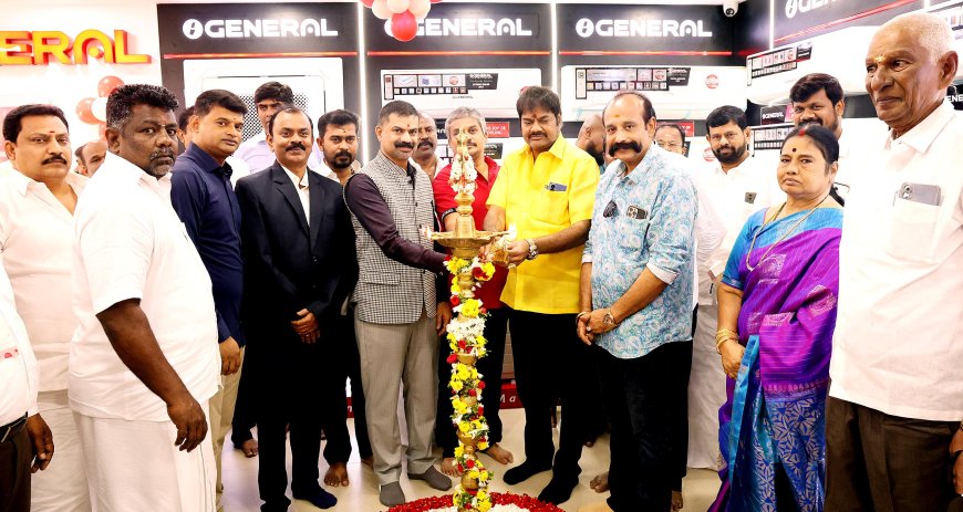 திருச்சியில் எஸ்.ஏ.பி. டிரேடஸ் ஓ ஜெனரல் ஏ.சி. நிறுவனத்தின் ஷோரூம் திறப்புவிழா