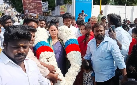 விடுதலை சிறுத்தைகள் கட்சியின் தெற்கு மாவட்ட செயலாளராக  கி.காயத்ரி  விடுதலை சிறுத்தை கட்சி அறிவிப்பு