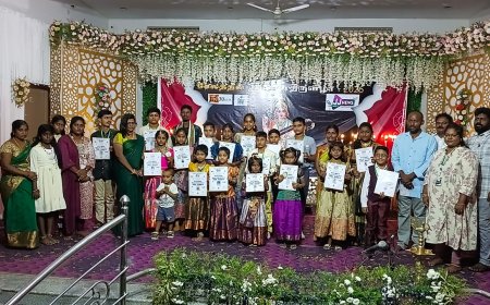 சேலத்தில் மழலை குழந்தைகளின் இசை நிகழ்ச்சி