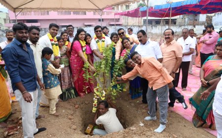 விஜய ஸ்ரீ பில்டர்ஸ் _ன் புதிய வைஷ்ணவி பேலஸ் அப்பார்ட்மெண்ட் பூமி பூஜை