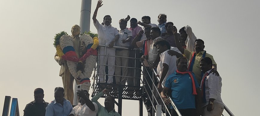 சேலம் விடுதலை சிறுத்தை கட்சியின் வடக்கு மாவட்ட செயலாளராக ராமன் அறிவிப்பு