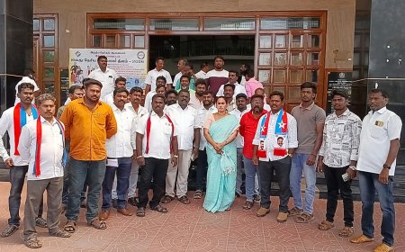 குடிநீர் குழாயில் சாக்கடை கழிவு நீர் ... வேறு இடத்திற்கு மாற்றித் தர விடுதலை சிறுத்தைகள் கட்சி மனு