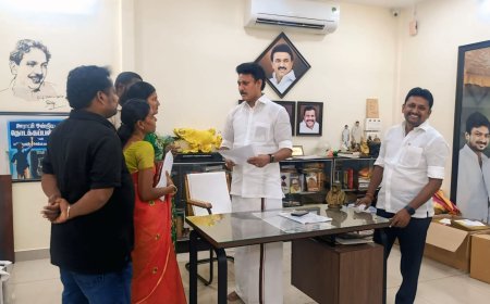 பணி நியமனத்தை எதிர்பார்த்து 22,000 பேர் காத்திருப்பு : காலி பணியிடங்களில் இடைநிலை ஆசிரியர்களை  நியமிக்க வேண்டும் அமைச்சர் அன்பில் மகேஷ் பொய்யா மொழியிடம் கோரிக்கை