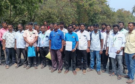 108 ஆம்புலன்ஸ் தொழிலாளர்கள் சங்கம் சார்பில் மாவட்ட ஆட்சியரிடம் புகார் மனு 