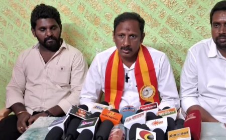 சேலம் வடக்கு தொகுதி தவெக வேட்பாளரை திட்டமிட்டு அவதூறு செய்யும் எதிர்க்கட்சியினர் என வேட்பாளர் குற்றச்சாட்டு